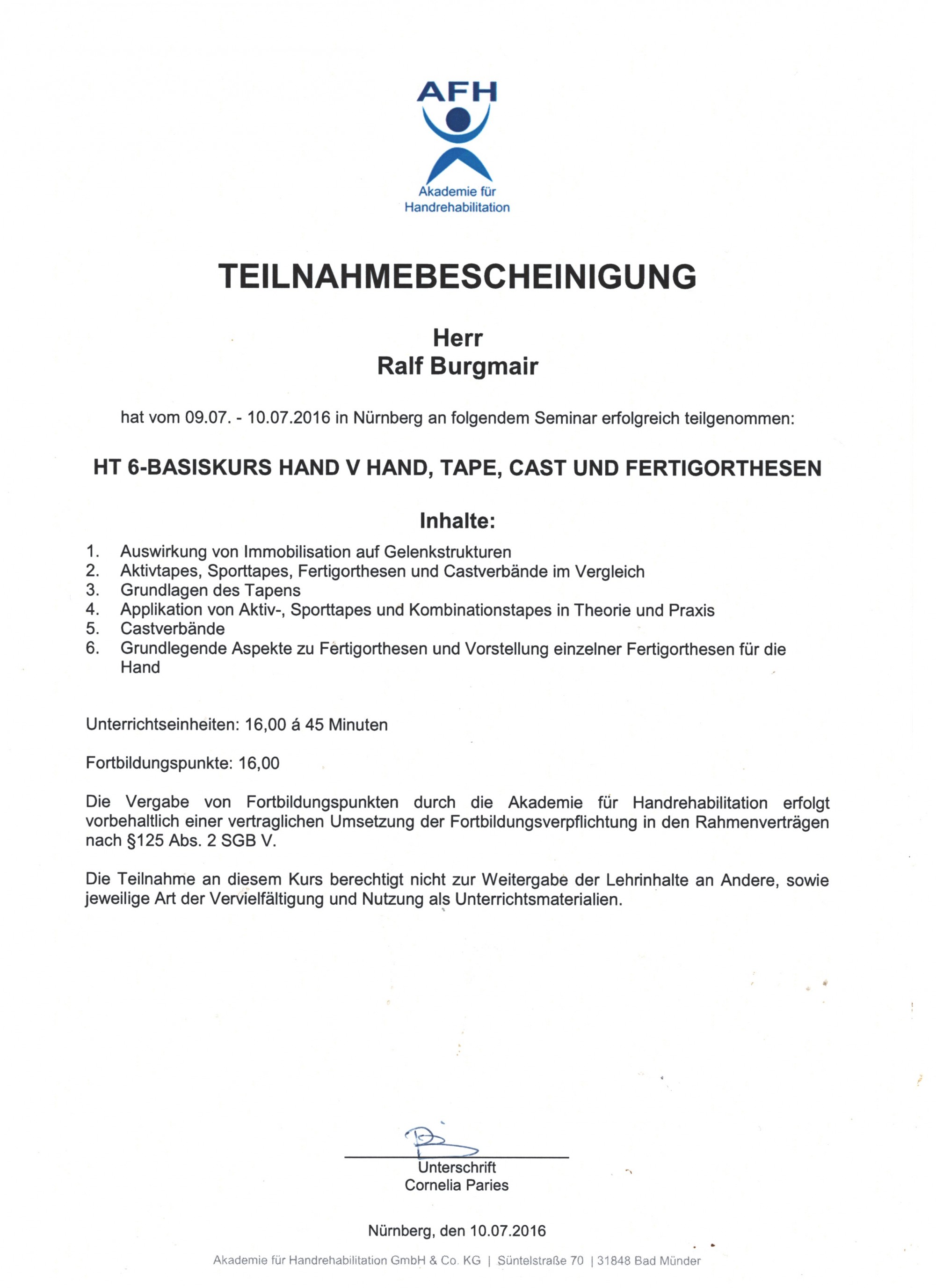 Ergotherapie - Die Mitte - Altomünster