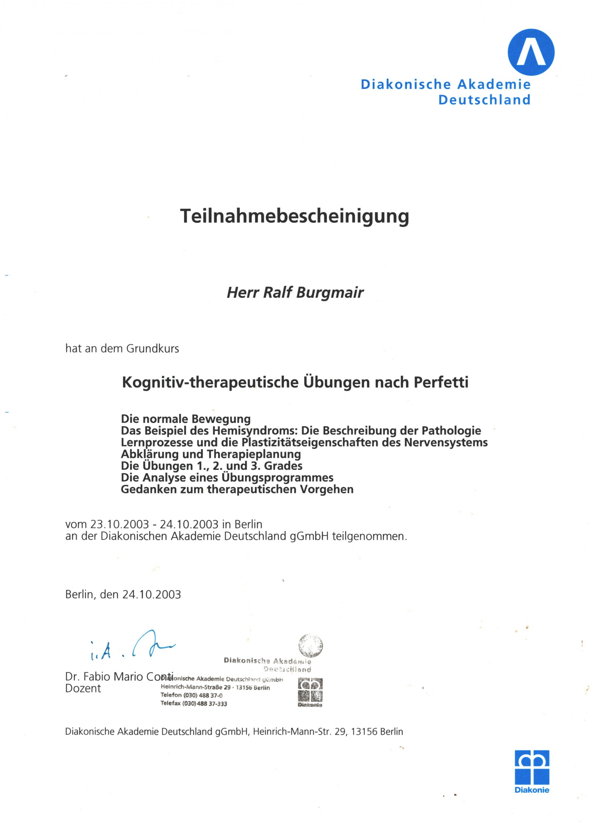 Ergotherapie - Die Mitte - Altomünster