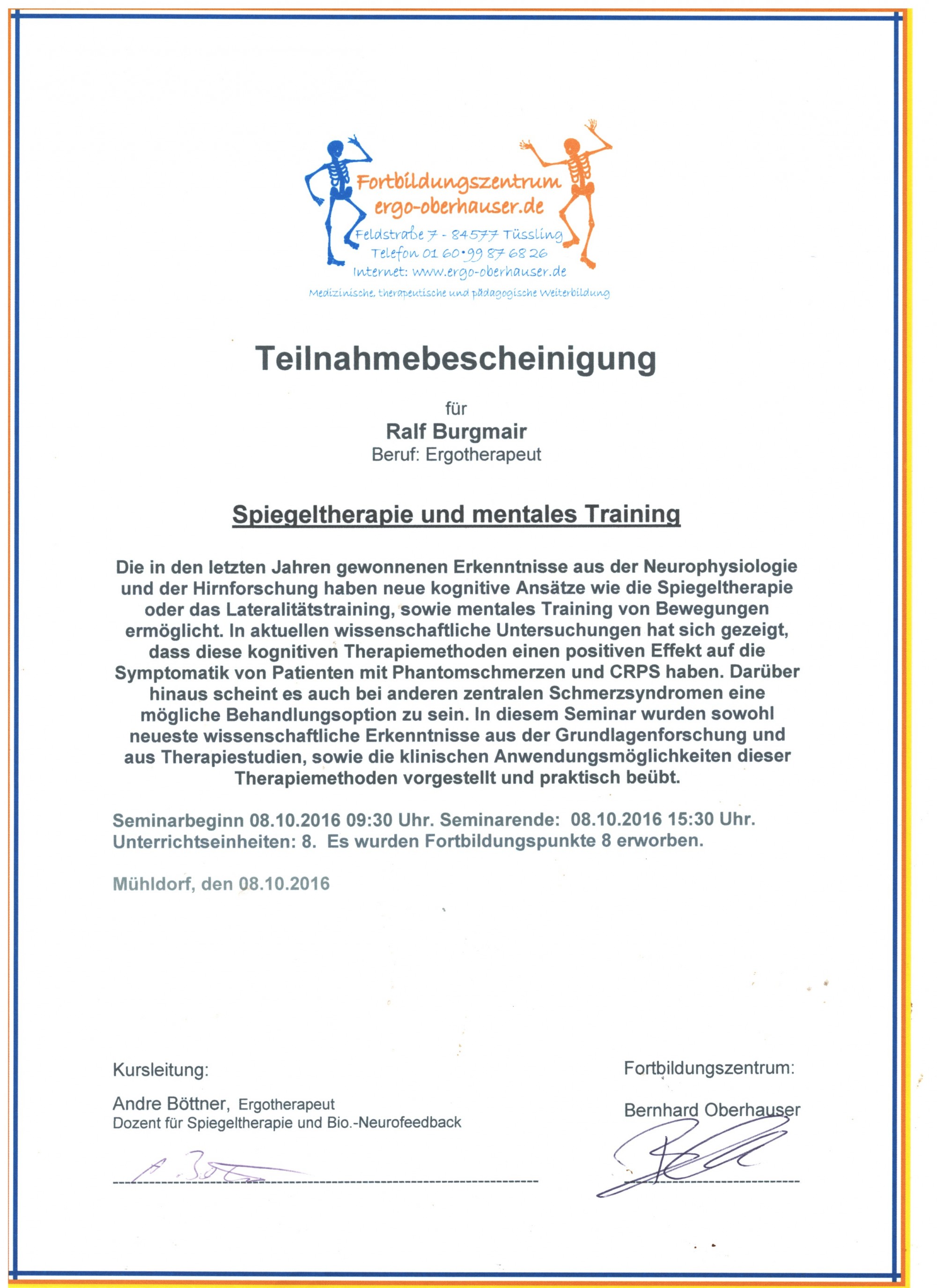 Ergotherapie - Die Mitte - Altomünster